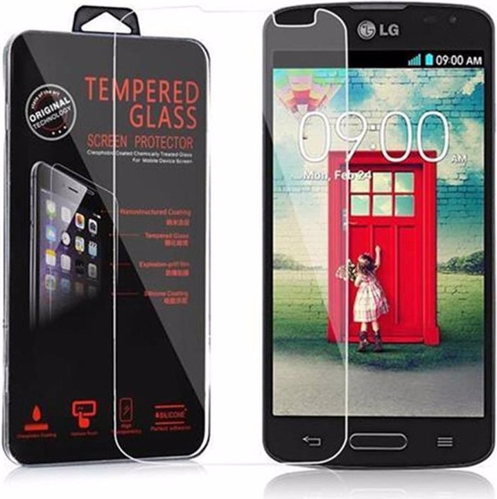 Actual product image Cadorabo display protection glass (1 Piece, LG F70)