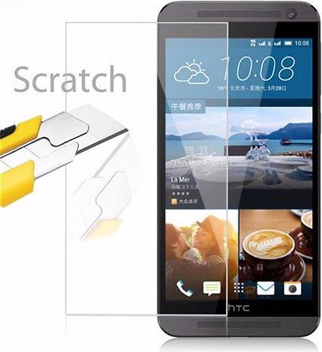 Actual product image Cadorabo display protection glass (1 Piece, HTC One E9)