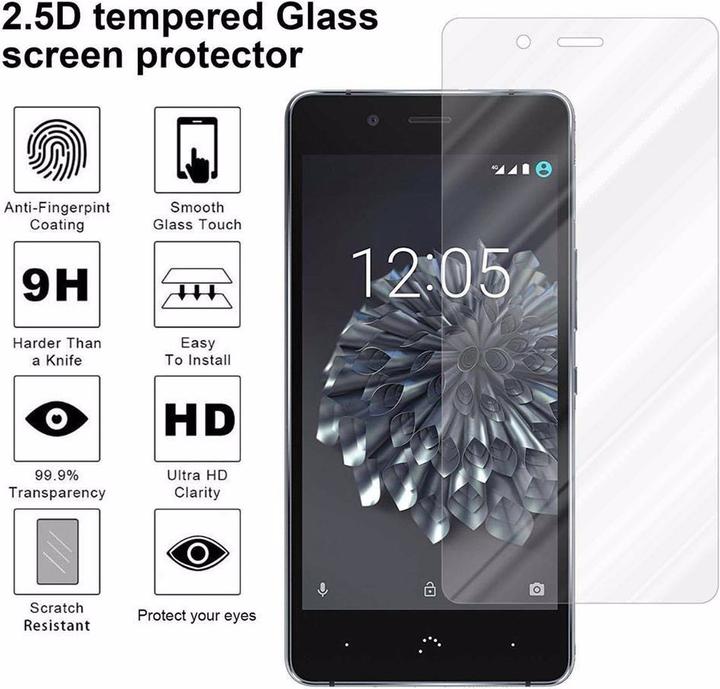 Produktbild Cadorabo Displayschutzglas (1 Stück, BQ Aquaris X5)