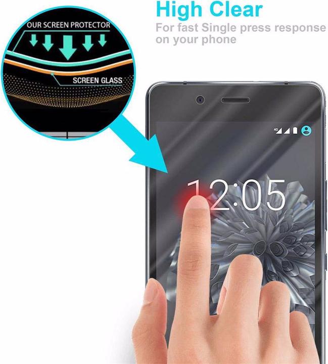 Produktbild Cadorabo Displayschutzglas (1 Stück, BQ Aquaris X5)