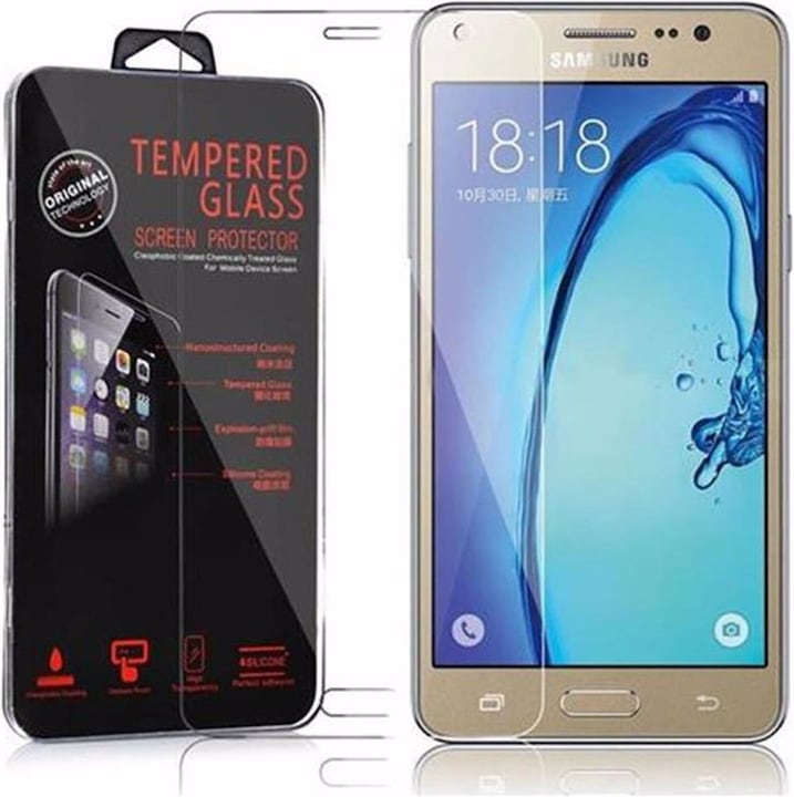 Actual product image Cadorabo display protection glass (1 Piece, Samsung Galaxy J5 Prime)