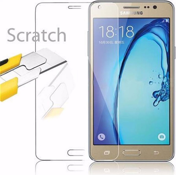 Actual product image Cadorabo display protection glass (1 Piece, Samsung Galaxy J5 Prime)