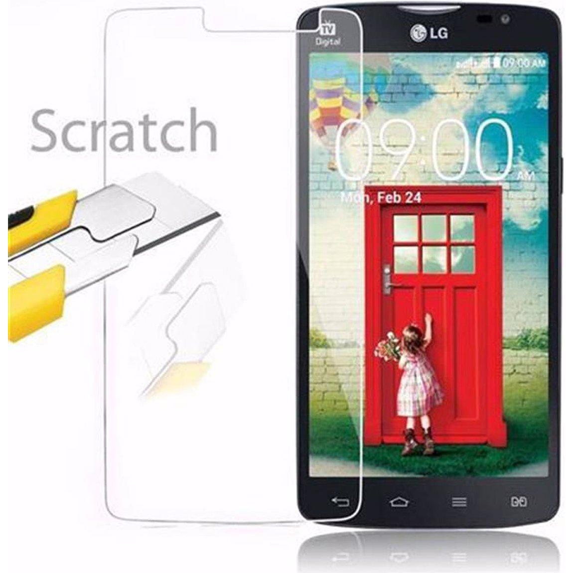 Thumbnail - Cadorabo Displayschutzglas (1 Stück, LG L80), Smartphone Schutzfolie, Transparent