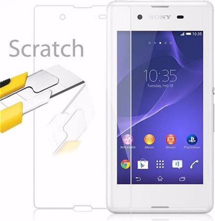 Actual product image Cadorabo display protection glass (1 Piece, Sony Xperia E3)
