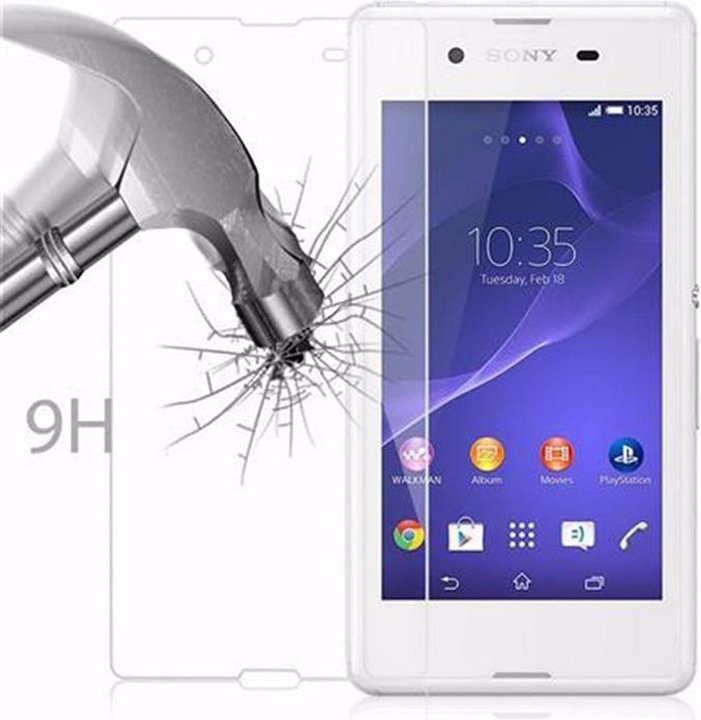 Actual product image Cadorabo display protection glass (1 Piece, Sony Xperia E3)