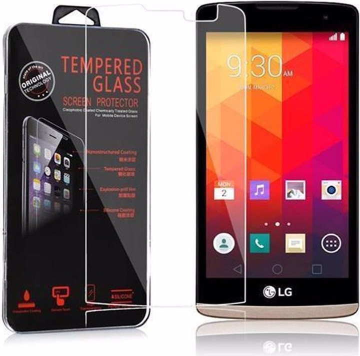 Actual product image Cadorabo display protection glass (1 Piece, LG Leon)