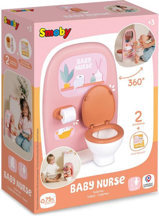 Actual product image Smoby Puppentoilette Babyschwester Rosa
