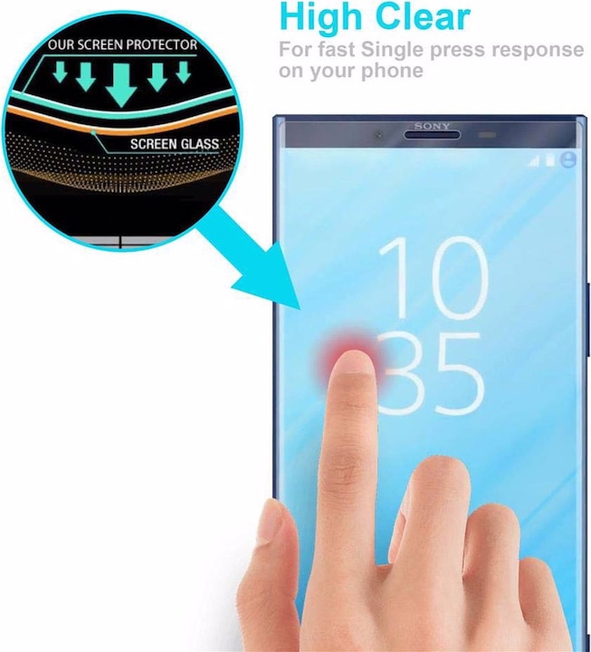 Produktbild Cadorabo Displayschutzglas (1 Stück, Sony Xperia XZ Pro)