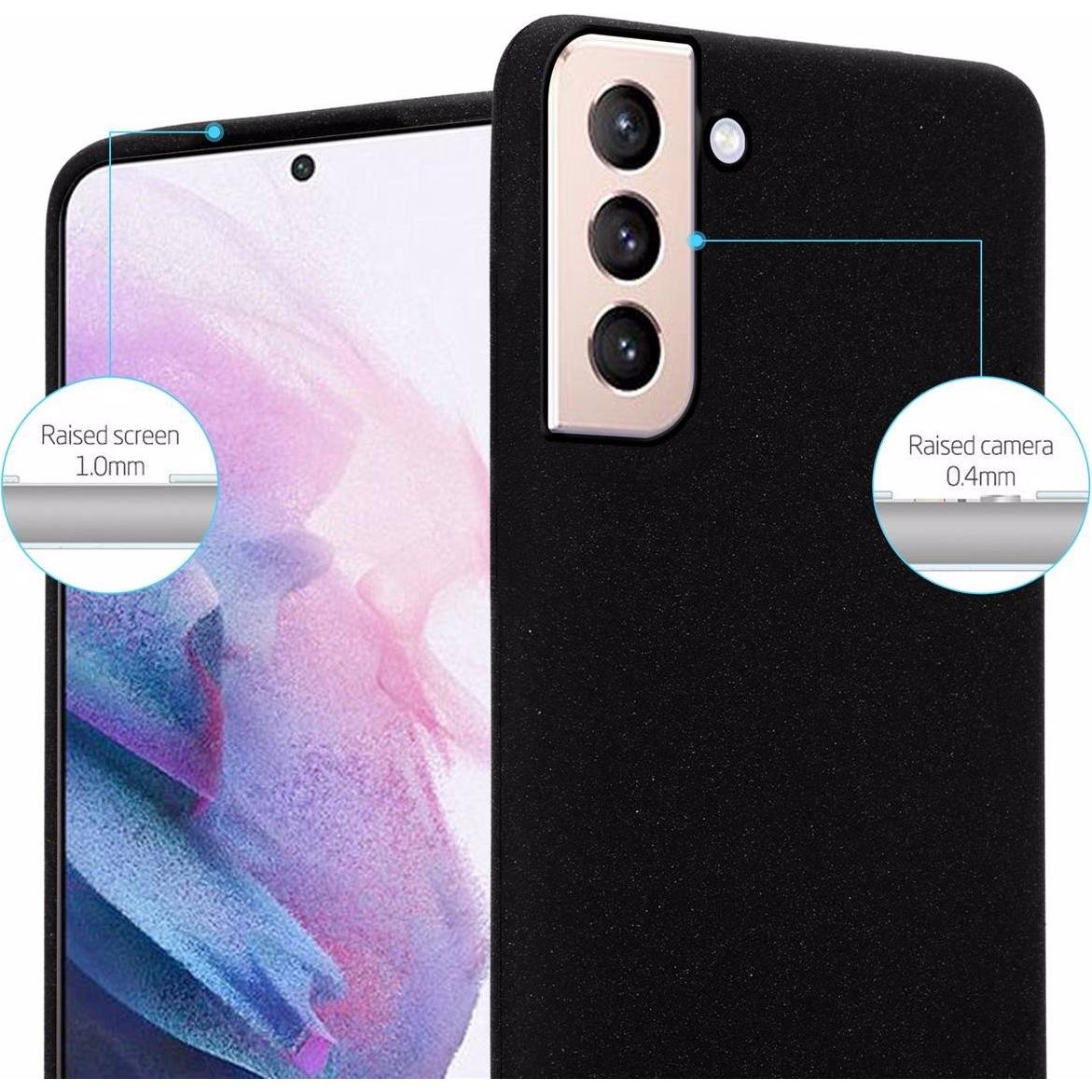 Thumbnail - Cadorabo TPU Frosted Cover (Samsung Galaxy S21+), Smartphone Hülle, Schwarz