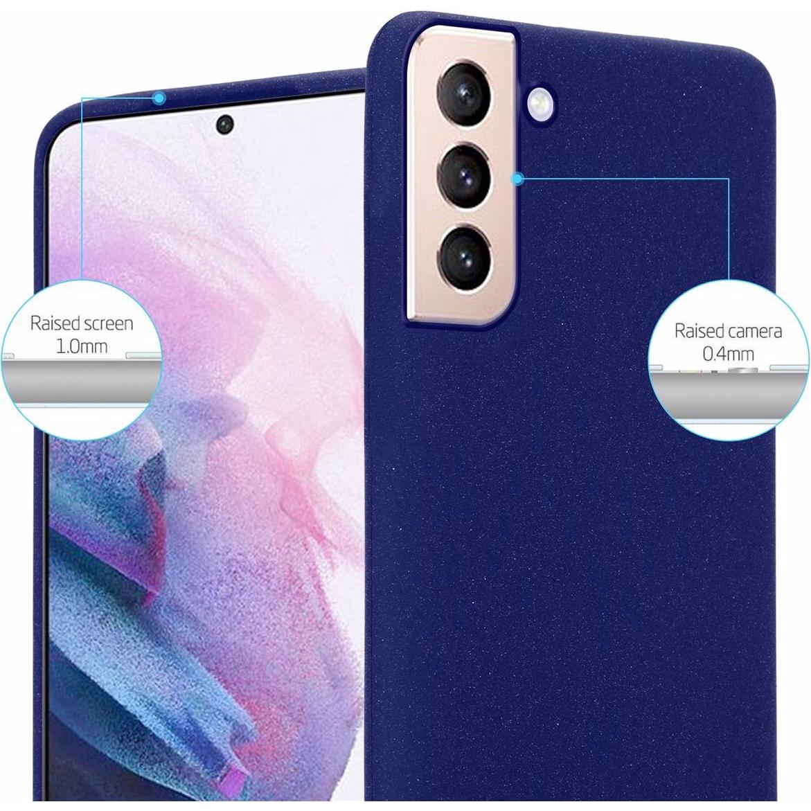 Thumbnail - Cadorabo TPU Frosted Cover (Samsung Galaxy S21+), Smartphone Hülle, Blau