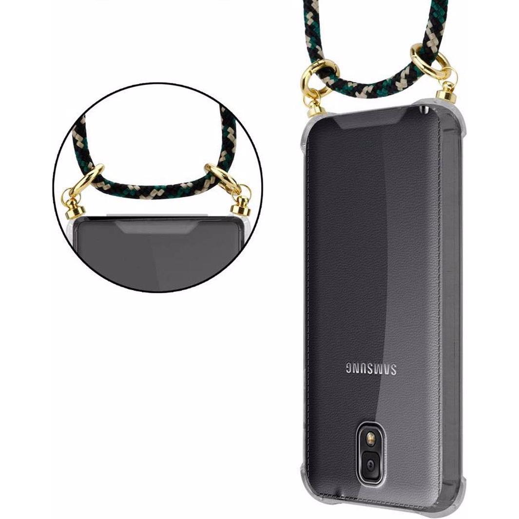 Thumbnail - Cadorabo TPU Handy Kette GOLD Cover, Handykette, Braun