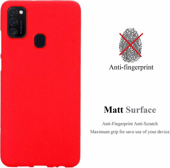 Actual product image Cadorabo TPU Frosted Cover (Samsung Galaxy M30s, Samsung Galaxy M21)