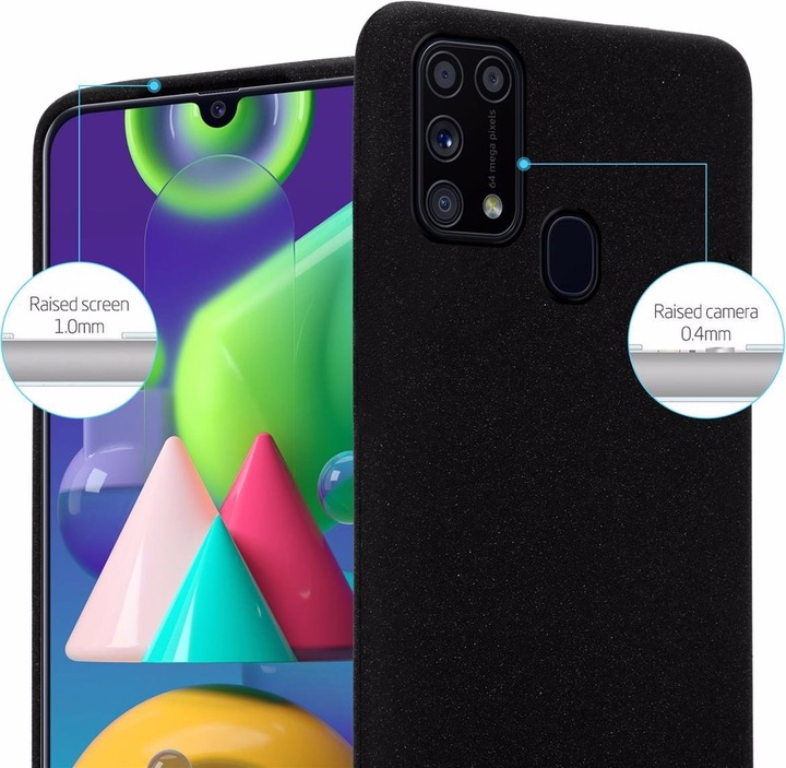 Produktbild Cadorabo TPU Frosted Cover (Samsung Galaxy M31)