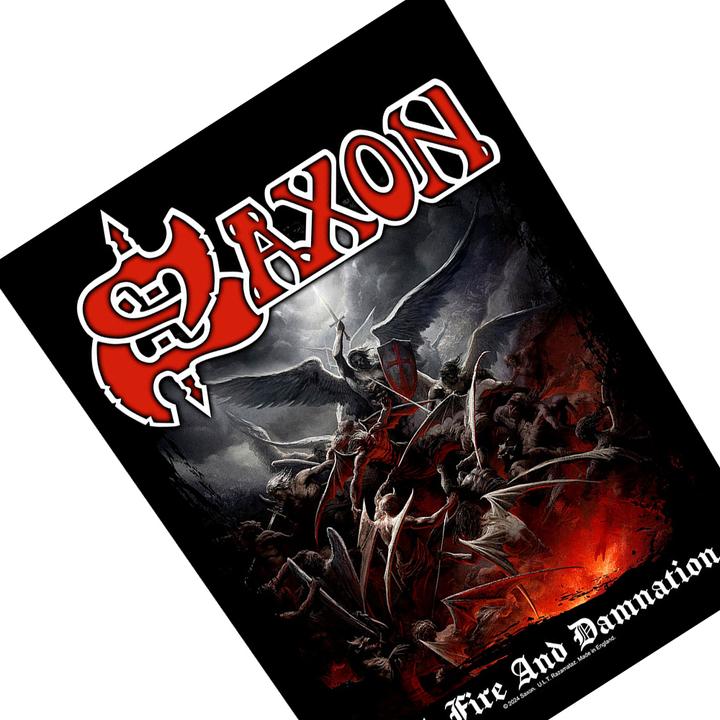 Immagine prodotto Saxon Hell Fire And Damnation Tasca a Toppa