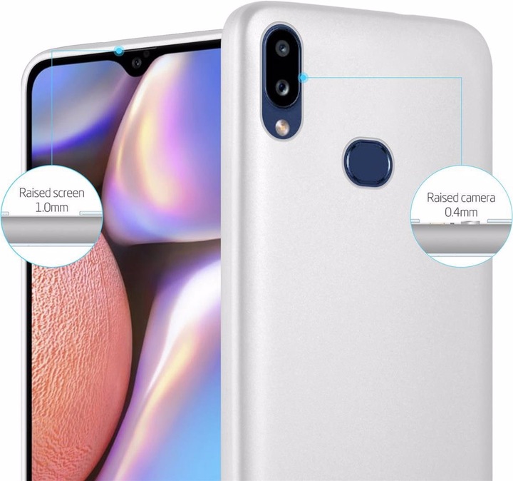 Produktbild Cadorabo TPU Matt Metallic Cover (Samsung Galaxy A10s, Samsung Galaxy M01s)