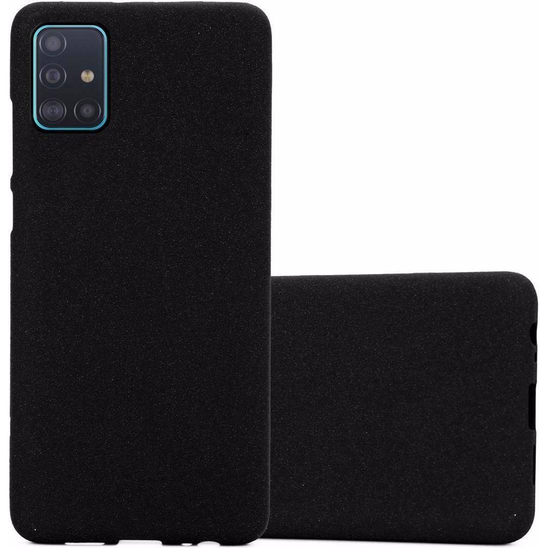 Cadorabo TPU Frosted Cover (Samsung Galaxy M40s), Smartphone Hülle, Schwarz