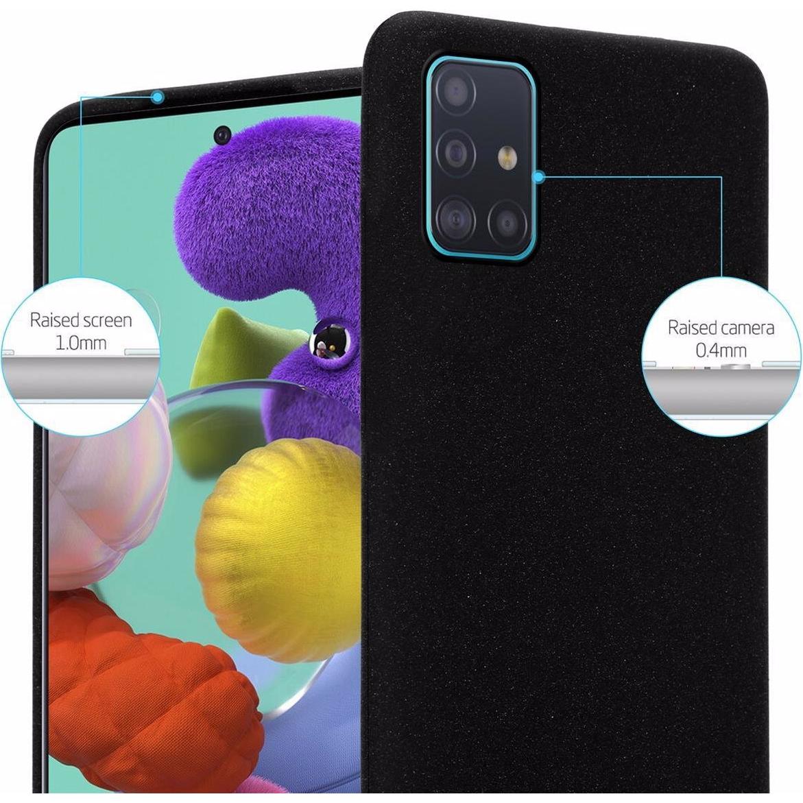 Thumbnail - Cadorabo TPU Frosted Cover (Samsung Galaxy M40s), Smartphone Hülle, Schwarz