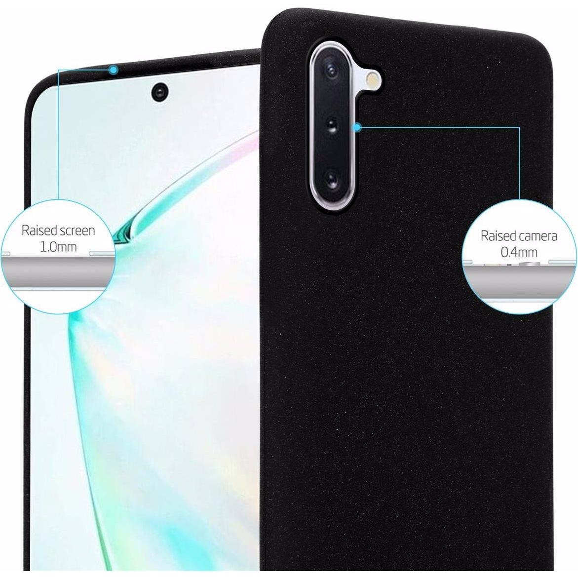 Thumbnail - Cadorabo TPU Frosted Cover (Samsung Galaxy Note 10), Smartphone Hülle, Schwarz