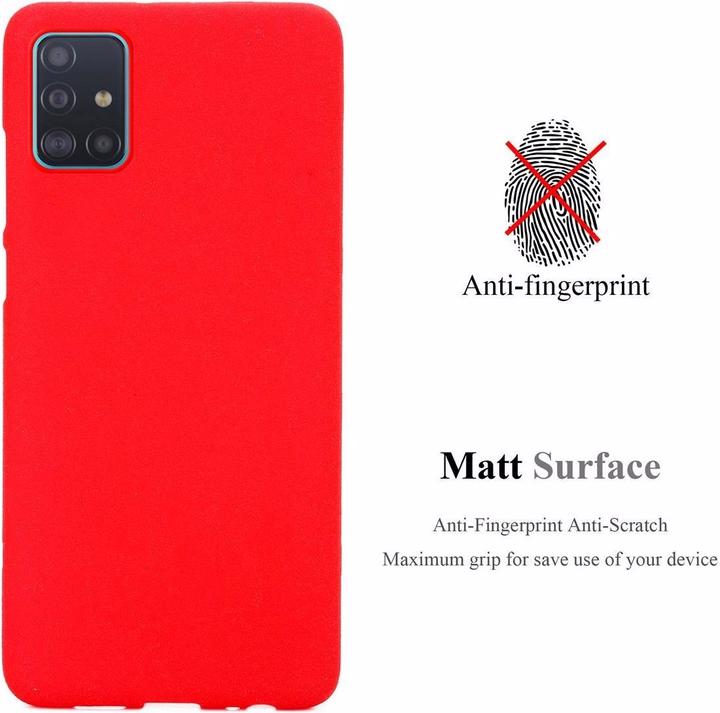 Actual product image Cadorabo TPU Frosted Cover (Samsung Galaxy A51 5G)