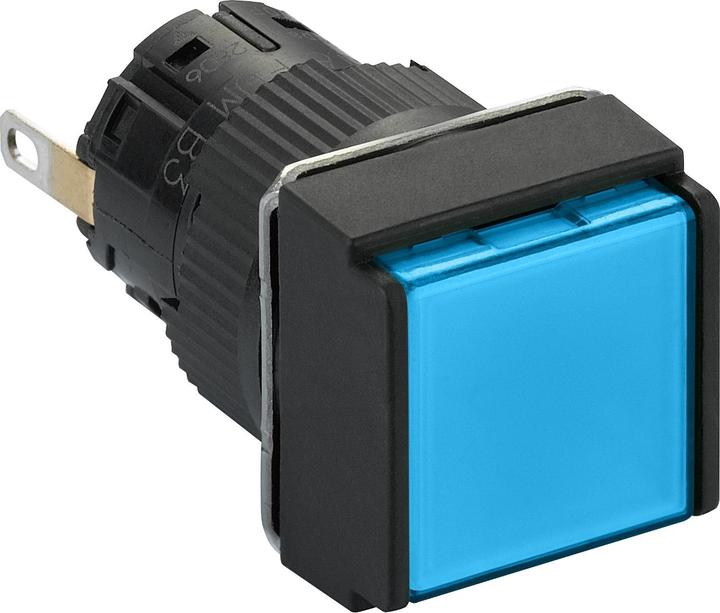 Schneider Electric Indicator light 24Vdc blue square
