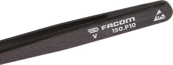Actual product image Facom Anti Static Plastic Straight Tweezers