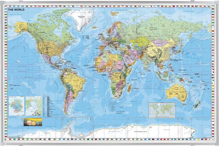 Franken Map Board World pinnable