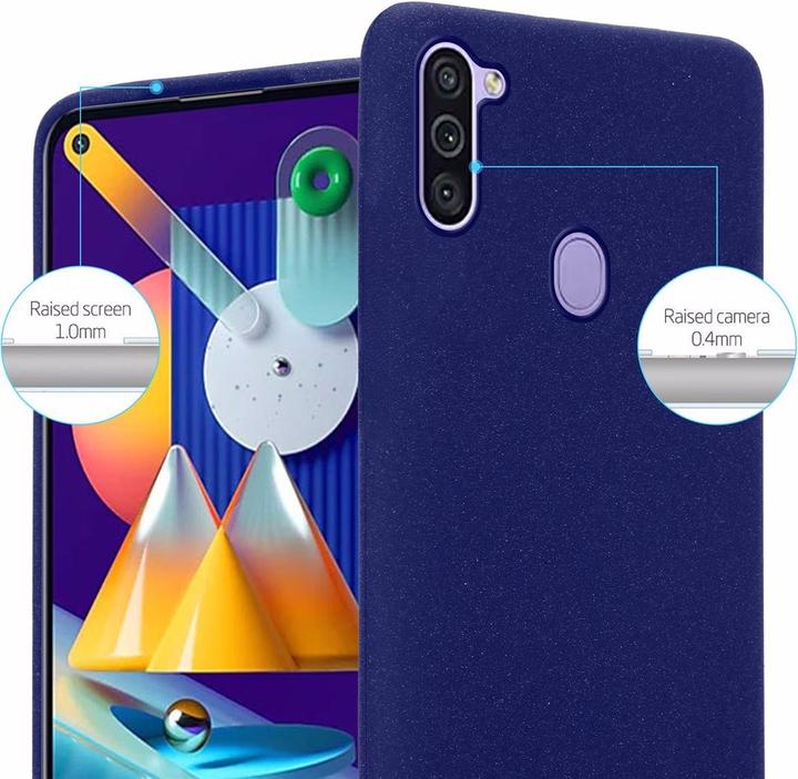 Actual product image Cadorabo TPU Frosted Cover (Samsung Galaxy M11, Samsung Galaxy A11)