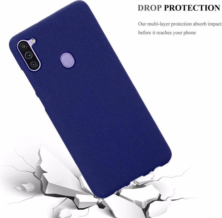 Actual product image Cadorabo TPU Frosted Cover (Samsung Galaxy M11, Samsung Galaxy A11)