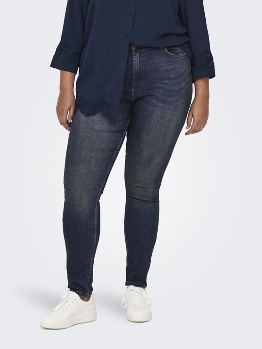 Actual product image Only CARCROSBY Hohe Taille Skinny Fit Jeans Skinny Jeans (W48/L32)