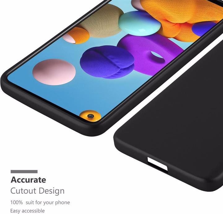 Produktbild Cadorabo TPU Matt Metallic Cover (Samsung Galaxy A21s)