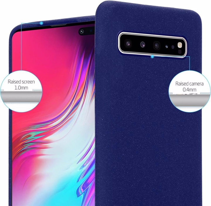 Actual product image Cadorabo TPU Frosted Cover (Samsung Galaxy S10 5G)