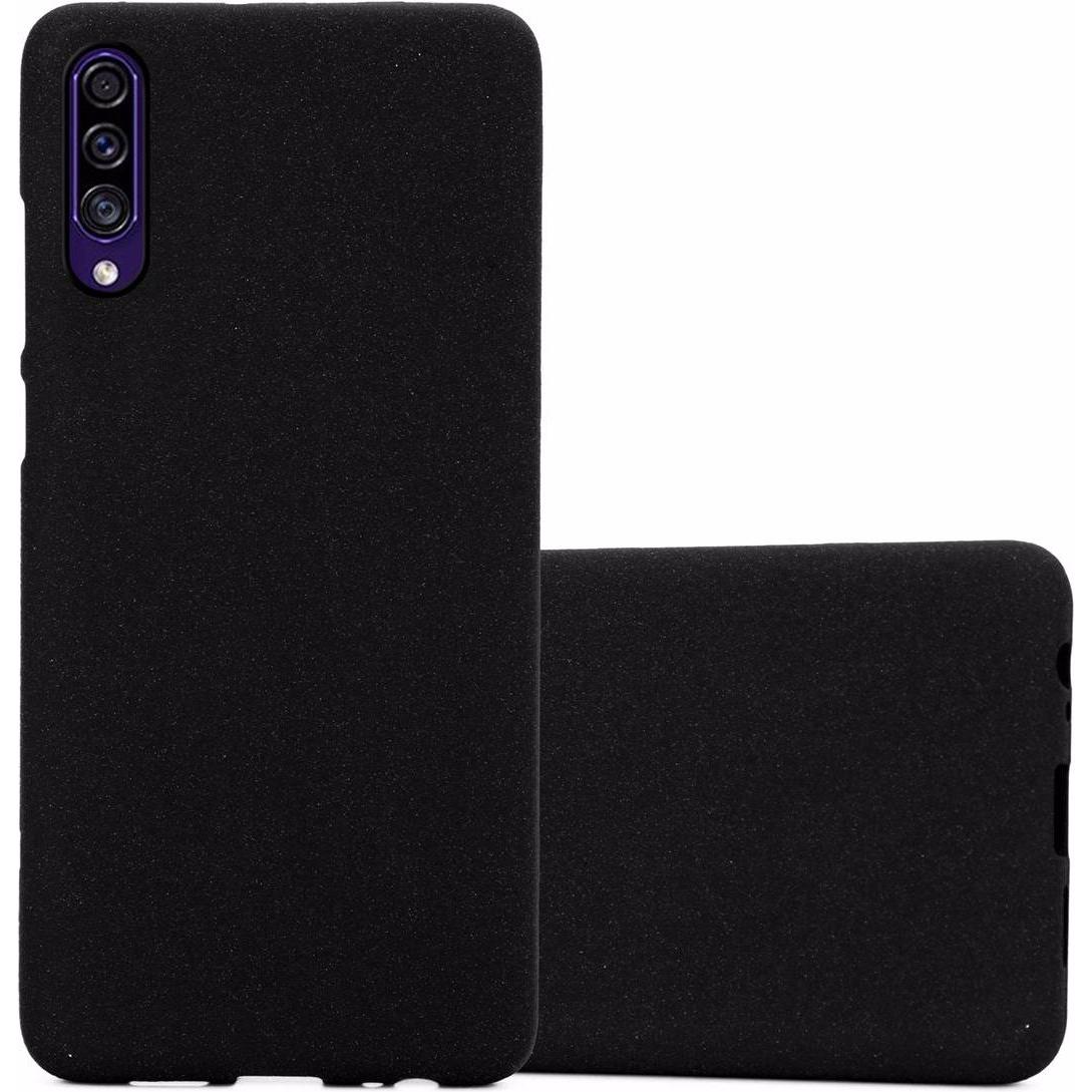 Cadorabo TPU Frosted Cover (Samsung Galaxy A50s, Samsung Galaxy A30s), Smartphone Hülle, Schwarz