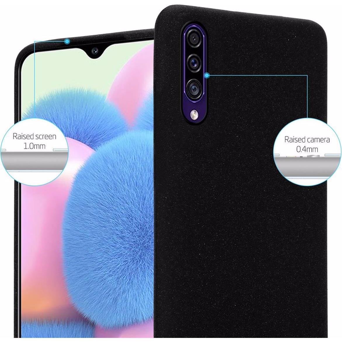 Thumbnail - Cadorabo TPU Frosted Cover (Samsung Galaxy A50s, Samsung Galaxy A30s), Smartphone Hülle, Schwarz