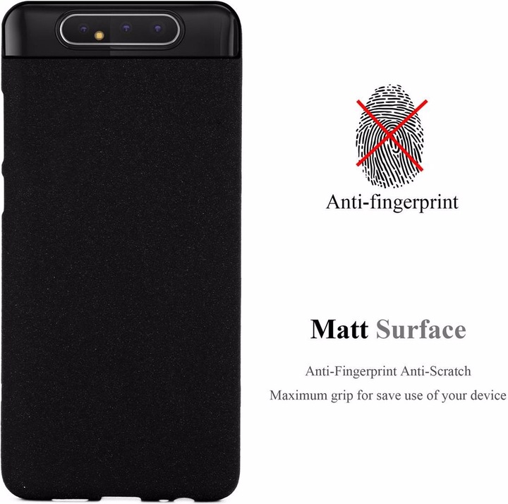 Actual product image Cadorabo TPU Frosted Cover (Samsung Galaxy A80)