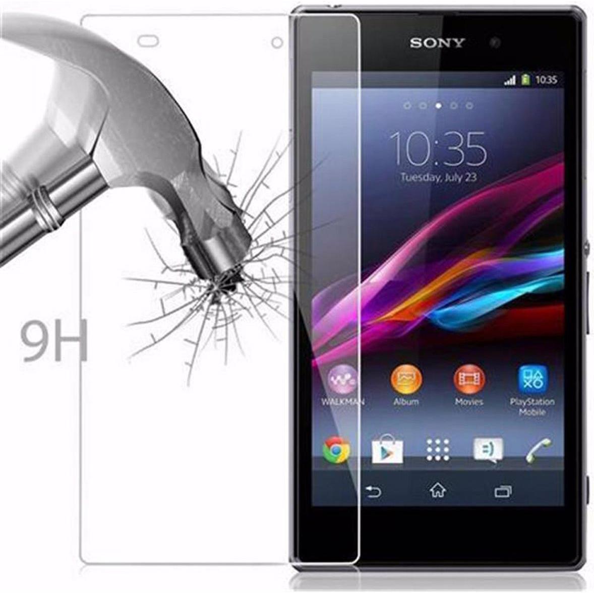 Thumbnail - Cadorabo Displayschutzglas (1 Stück, Sony Xperia Z1), Smartphone Schutzfolie, Transparent