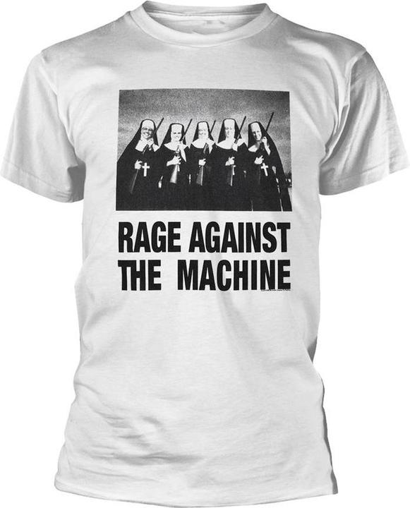 Immagine prodotto Rage Against the Machine Maglietta Suore e Pistole Adulto Unisex (S)
