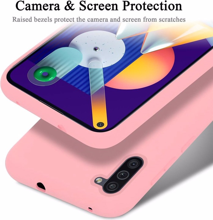 Produktbild Cadorabo TPU Liquid Silicone Case Cover (Samsung Galaxy M11, Samsung Galaxy A11)