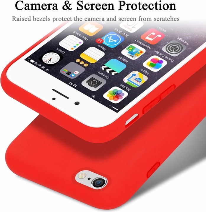 Produktbild Cadorabo TPU Liquid Silicone Case Cover (Apple iPhone 6 Plus)