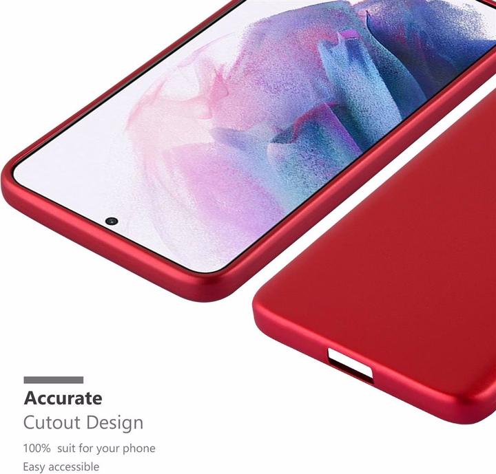 Produktbild Cadorabo TPU Matt Metallic Cover (Samsung Galaxy S21+)