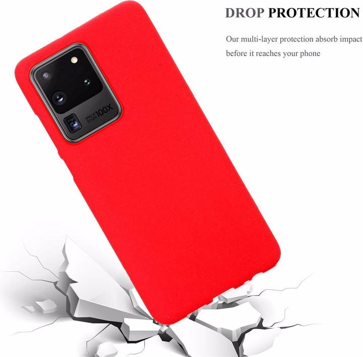 Actual product image Cadorabo TPU Frosted Cover (Samsung Galaxy S20 Ultra)