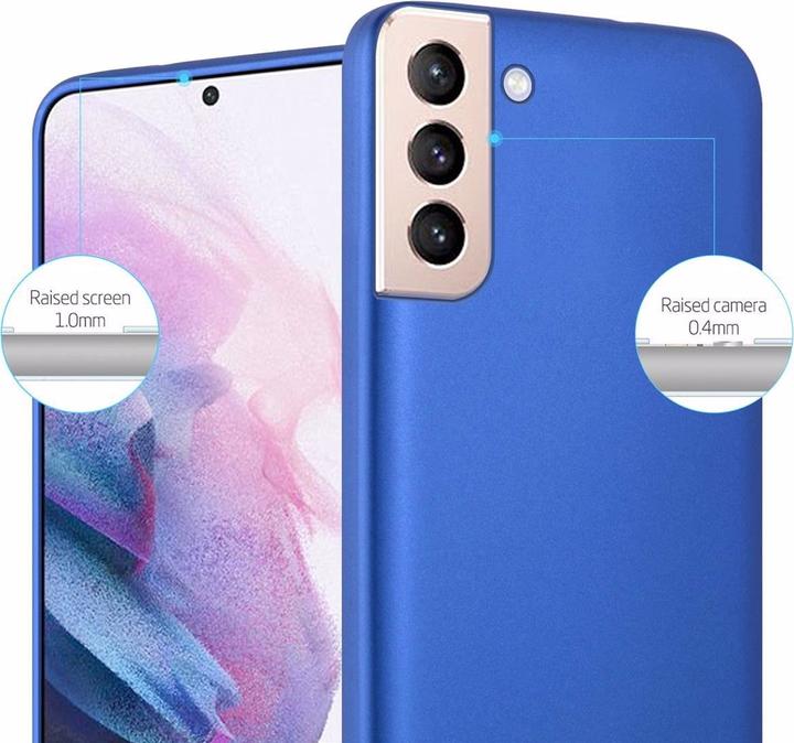 Actual product image Cadorabo TPU Matt Metallic Cover (Samsung Galaxy S21+)