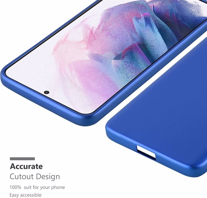 Produktbild Cadorabo TPU Matt Metallic Cover (Samsung Galaxy S21+)