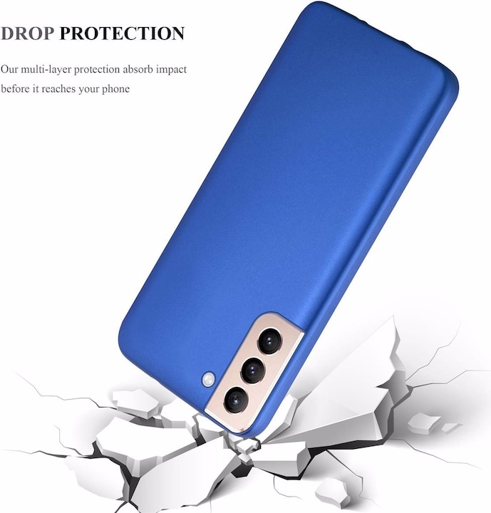 Produktbild Cadorabo TPU Matt Metallic Cover (Samsung Galaxy S21+)