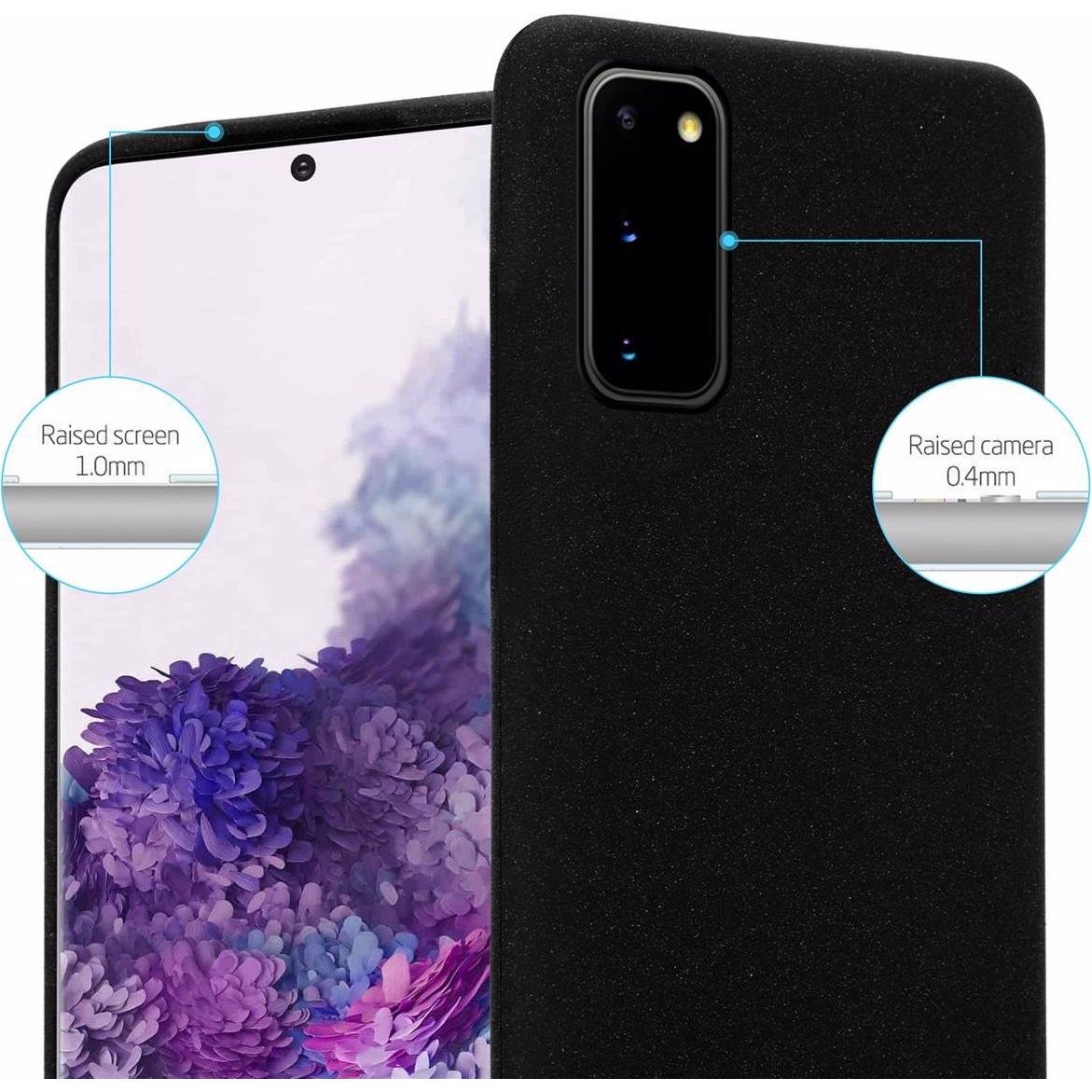 Thumbnail - Cadorabo TPU Frosted Cover (Samsung Galaxy S20+), Smartphone Hülle, Schwarz