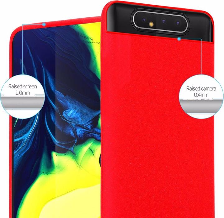 Actual product image Cadorabo TPU Frosted Cover (Samsung Galaxy A80)