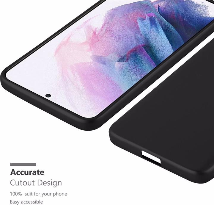 Actual product image Cadorabo TPU Matt Metallic Cover (Samsung Galaxy S21+)