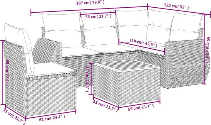 Produktbild vidaXL Crew