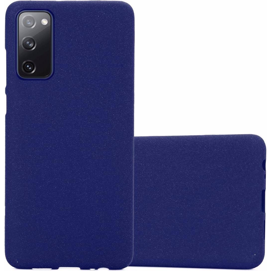 Cadorabo TPU Frosted Cover (Samsung Galaxy S20 FE), Smartphone Hülle, Blau
