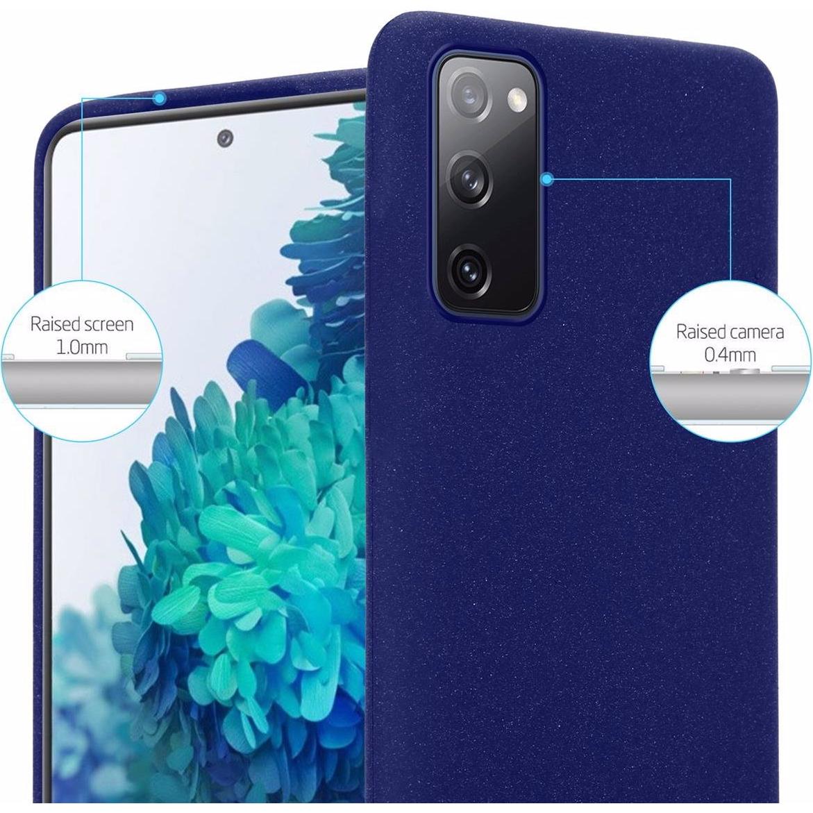 Thumbnail - Cadorabo TPU Frosted Cover (Samsung Galaxy S20 FE), Smartphone Hülle, Blau