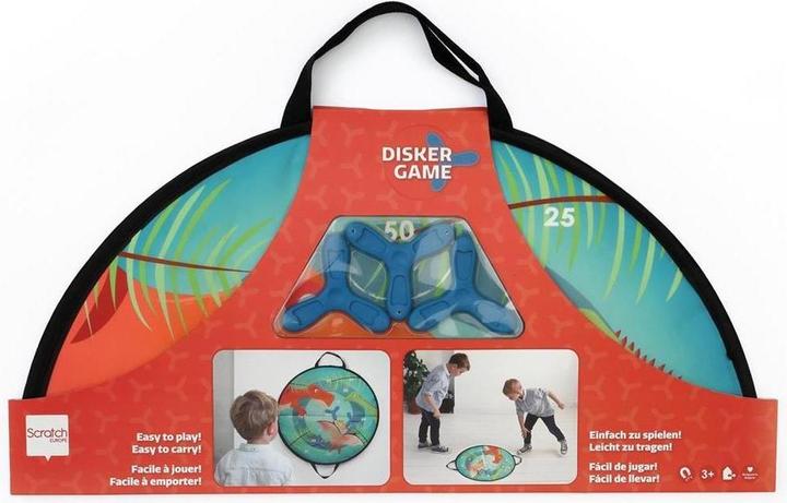 Actual product image Scratch Magnetic target dinosaur (1 - 2 Players)